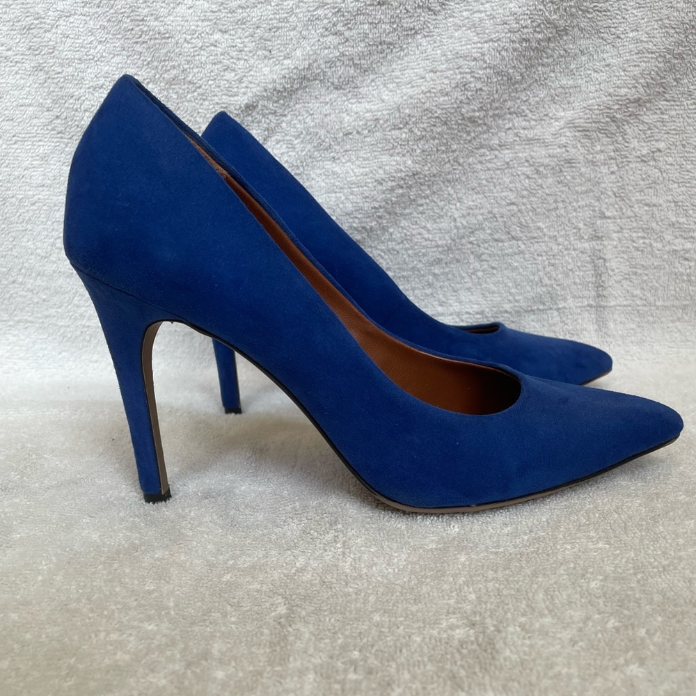 Christian Siriano Blue heels